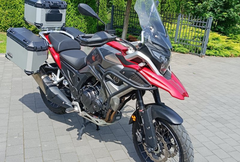JAWA 500 RVM ADVENTURE - 2024   CZERWONA - DEMO - FULL-photo2