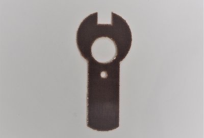 Wkładka  izolacyjna stacyjki z amperomierzem, 0,7 mm, pertinax, Jawa, CZ