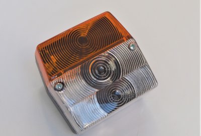 Lampa, biało-pomarańczowa, VELOREX 562