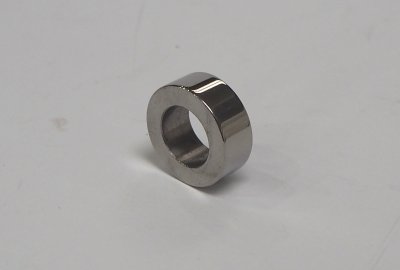 Tulejka dystansowa ośki kola, 24x9x14 mm, nierdzewna/polerowana, Jawa