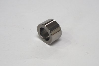 Tulejka dystansowa ośki kola, 22x13x14 mm, nierdzewna/polerowana, Jawa