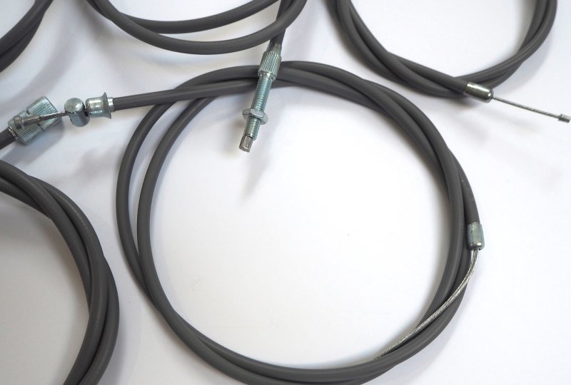 Komplet 5 linek, szare, Jawa 50 typ 555-photo3