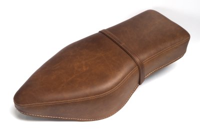 Siedzenie, retro skóra, brązowe, Jawa 500 OHC 02