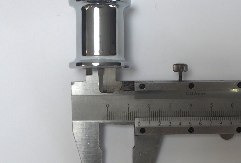 Dystans tylnego koła 33x30x15mm, chrom, Jawa 634-640-photo4