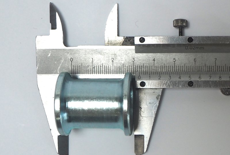 Dystans tylnego koła 33x30x15mm, ocynk, Jawa 634-640-photo3