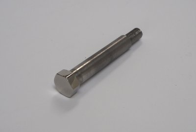 Śruba siedzenia kierowcy, nierdzewna/polerowana, Jawa 250/350 Perak, Ogar, 500 OHC 01