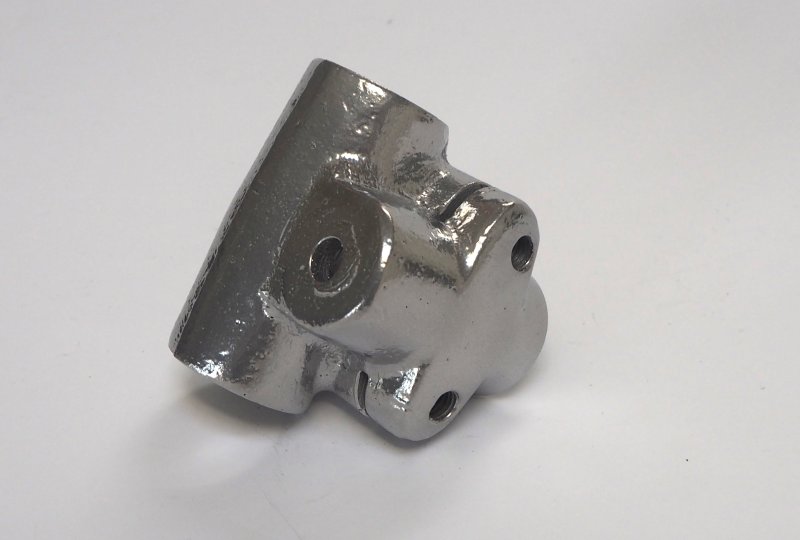 Uchwyt kierownicy, aluminium, chemicznie polerowany, Jawa 05, 20, 550, 555-photo2