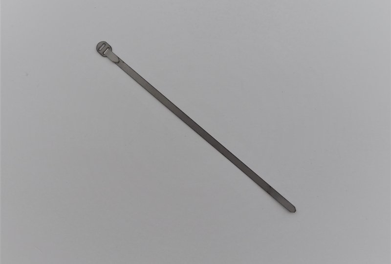 Objemka zaciskowa kabli  200x5mm, nierdzewna-photo2