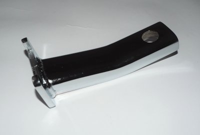 Uchwyt pokrywy hamulca, tył, chrom, Jawa 250/350