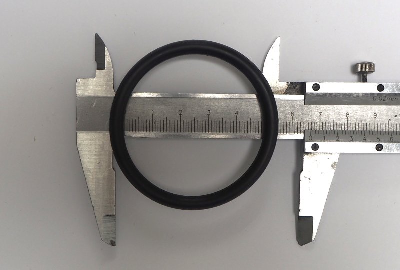 Oring uszczelniający pokryw koła  PAV, 50 x 5 mm, 2 sztuki-photo1