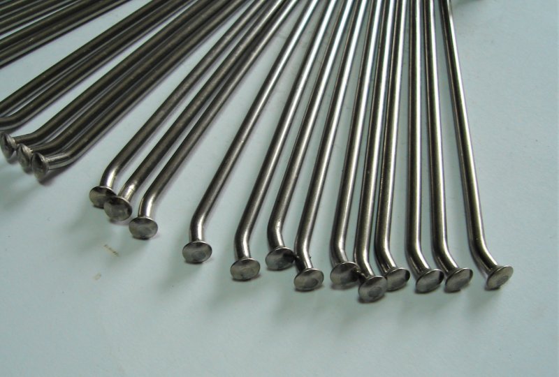 Szprychy i nyple, komplet 36 szt, 19 cali, M4x158, nierdzewne, Jawa 250/350 SPORT-photo2