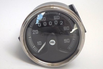 Licznik, średnica 60 mm, 90 km/h, CZ