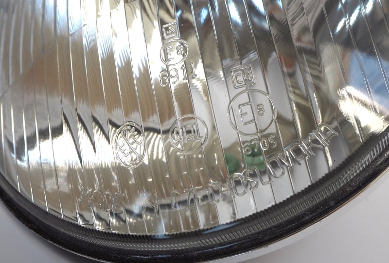 Wkład przedniej lampy, oryginał, Jawa 634-638-photo2