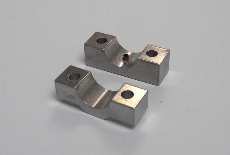 Uchwyt kierownicy, 2 szt, aluminium, Jawa Babetta-photo3