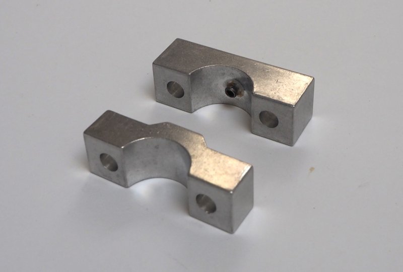 Uchwyt kierownicy, 2 szt, aluminium, Jawa Babetta-photo2