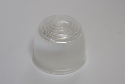 Szkło lampy, białe, ZNAK BRNO, CZ 471/472, VELOREX