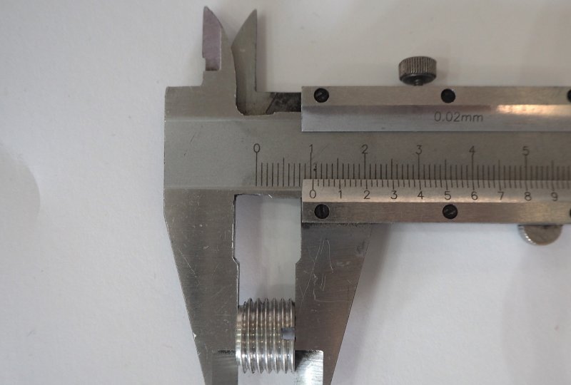 Śruba, zaślepka M14x1,5, aluminium, Jawa 500 OHC-photo3