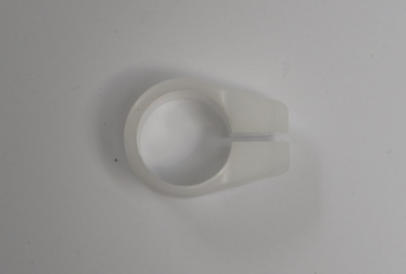 Uchwyt mocownia szyby na kierownicę, plastik, Jawa, CZ-photo3