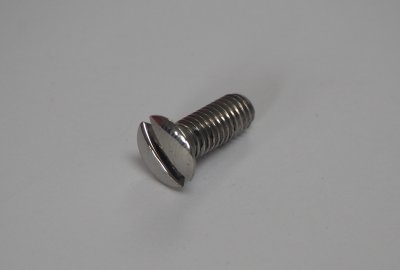 Śruba pokrywy kół rozrządu, M6x16, nierdzewna/polerowana, Jawa 500 OHC