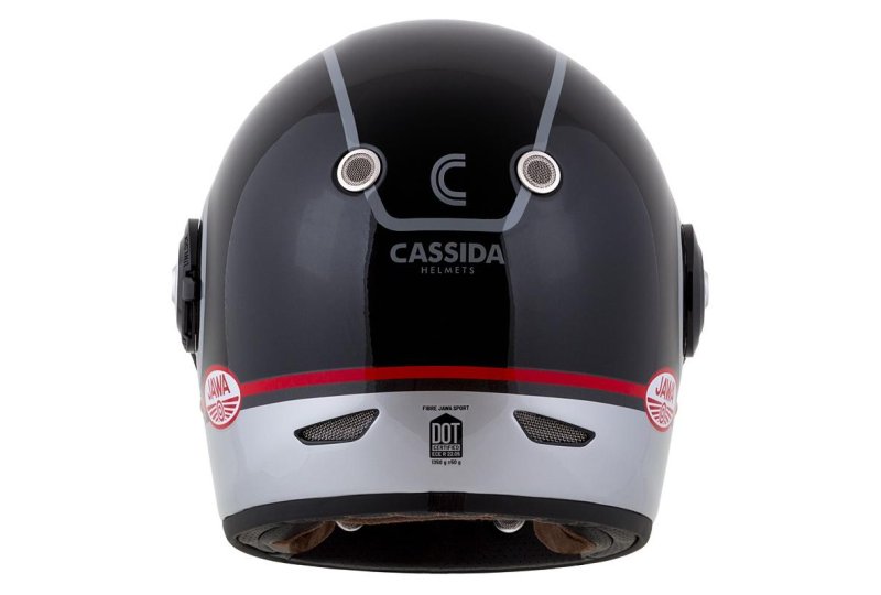 Kask CASSIDA FIBRE Jawa Sport SILVER - M / 57 - 58 /-photo5