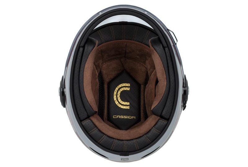 Kask CASSIDA FIBRE Jawa Sport SILVER - M / 57 - 58 /-photo6