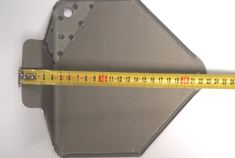 Tylna tabliczka rejestracyjna, surowa, CZ 175-500-photo5