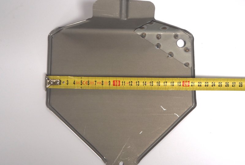 Tylna tabliczka rejestracyjna, surowa, CZ 175-500-photo4