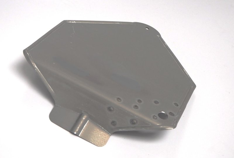 Tylna tabliczka rejestracyjna, surowa, CZ 175-500-photo2