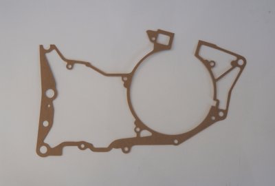 Uszczelka bloku silnika, 0,5 mm, preszpan, Jawa 638-640