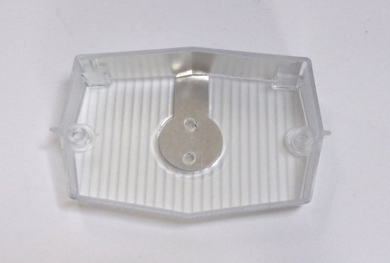 Szkło przedniej lampy, plastik, Jawa Babetta 207-photo4
