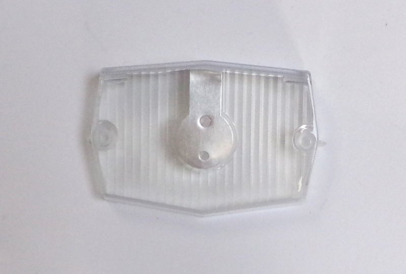Szkło przedniej lampy, plastik, Jawa Babetta 207-photo2