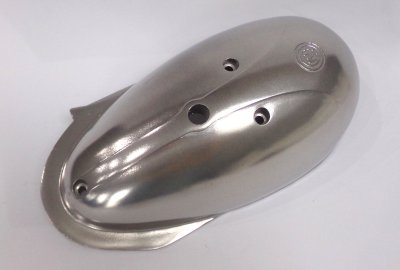 Pokrywa silnika prawa, polerowana chemiczne, oryginał, CZ 125-175