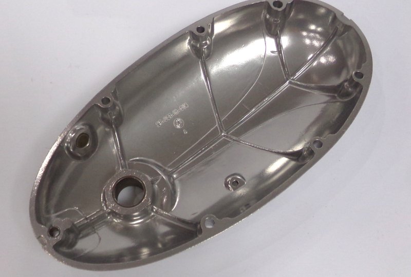 Pokrywa silnika lewa, polerowana chemiczne, oryginał, CZ 125-175-photo5