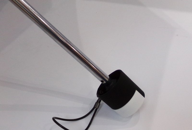 Parasol, czarno-biały, z logo CZ-photo4