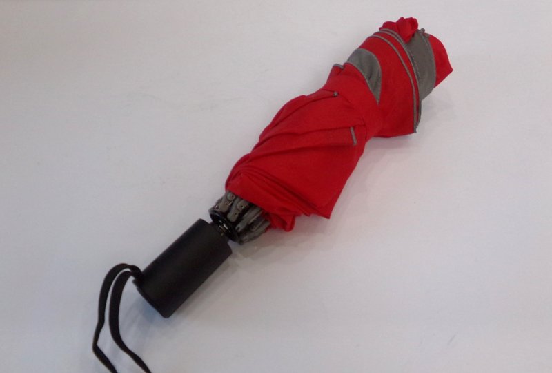 Parasol, czerwony,  z logo Jawa-photo3