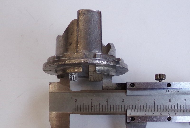 Objemka regulacyjna sprężyny amortyzatora tylnego zawieszenia, aluminium, Jawa 634-640, CZ 471-488-photo4