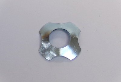 Podkładka nakrętki tłumika skrętu główki ramy, 1,3 mm, CZ 125-500