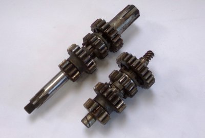 Skrzynia biegów kompletna, oryginał, Jawa 250/350