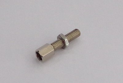 Śruba regulacji nastawu linki, nierdzewna, M6x34mm, Jawa, CZ