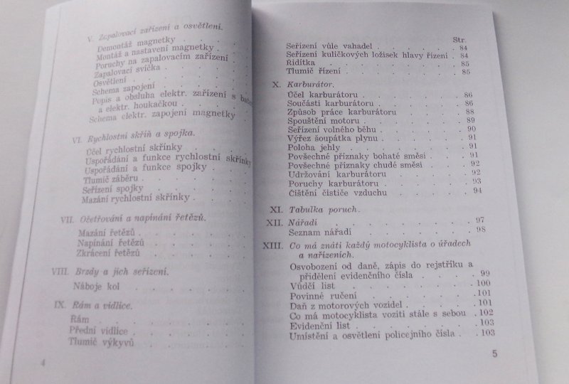Podręcznik motocyklisty Jawa 250 Special - J.CZESKI, format A4, 104 strony-photo2