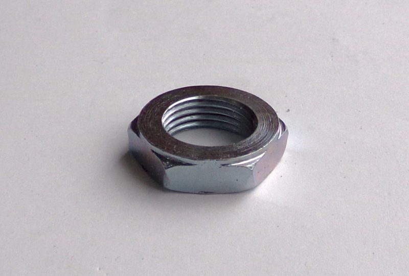 Nakrętka sworznia zębatki koła, M18x1,5mm, ocynk, Jawa 90-photo2