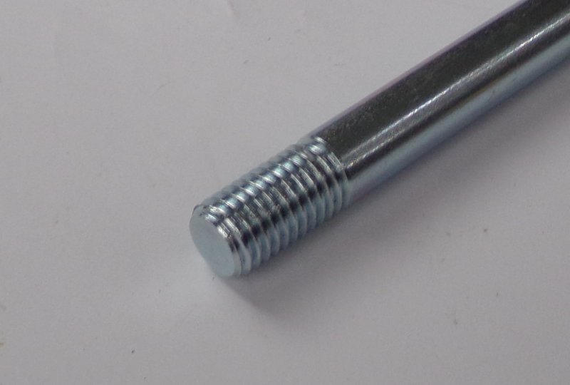 Śruba bloku silnika, z gwintem, ocynk, Jawa 500 OHC-photo2