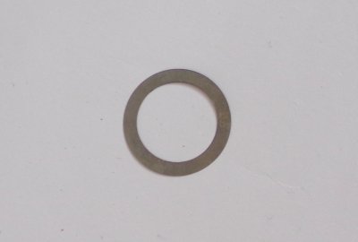 Podkładka stożkowej zębatki napędu wałka rozrządu, 20x27x0,3 mm, Jawa 500 OHC