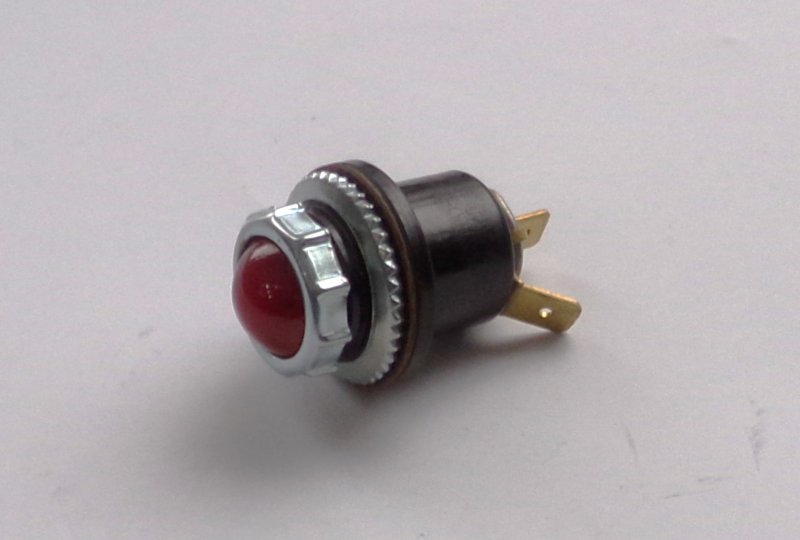 Kontrolka, czerwona, oryginał, Jawa 500 OHC-photo2