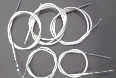 Komplet 5 linek, białe, Jawa 50 typ 20
