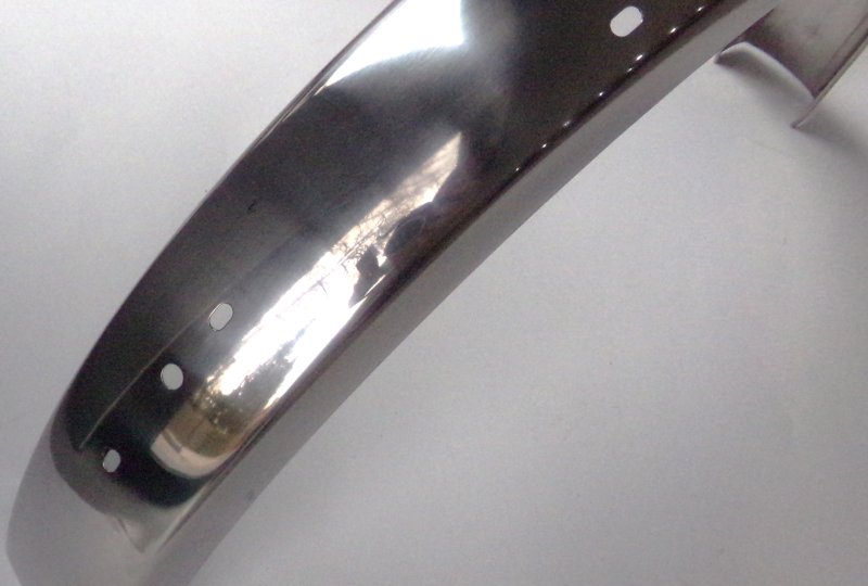 Błotnik tylny, nierdzewny/polerowany, Jawa Babetta 210-photo4