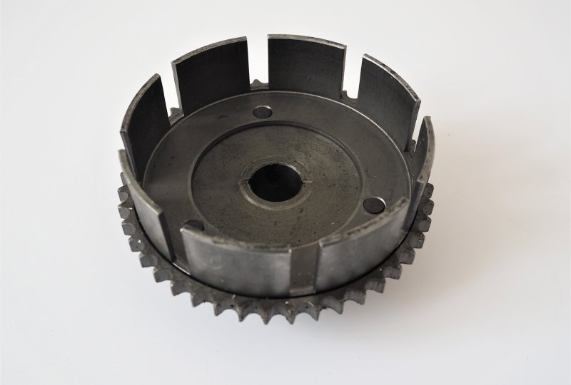 Kosz sprzęgłowy bez zębatki startowej, oryginał, Jawa 250/350-photo2