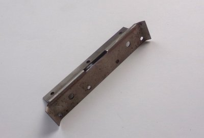 Przegroda komory puszki akumulatora, blacha 0,8 mm, Jawa Kyvacka