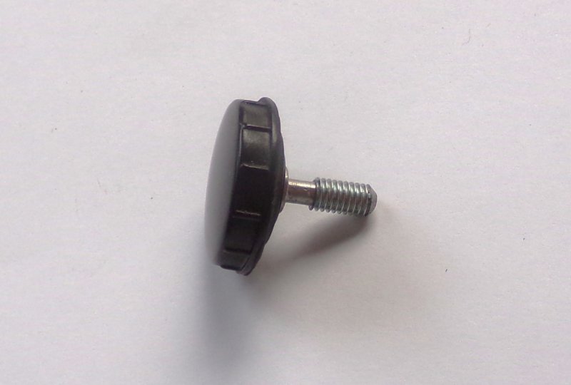 Śruba osłony przedniej, bakelit, Jawa 550/550-photo3