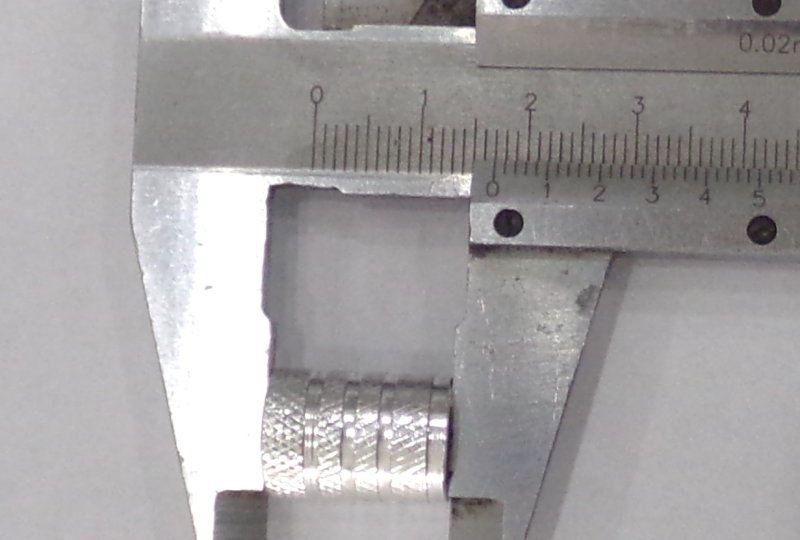 Nakrętka wentylka, aluminium, srebrna, Jawa, CZ-photo5